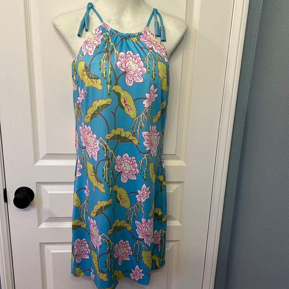 NWT Gretchen Scott Tassel Tie Dress size Small